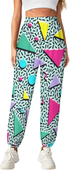 80s 90s Style Yoga Bloomers Womens Hippie Harem Pant Elephant Pants Elastic Gym Leggings Loose Casual Sweatpants