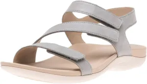 ABEO Women's Oasis Sandals | Orthopedic Arch Support | Plantar Fasciitis Relief | Comfortable Wedge Sandals - Blue