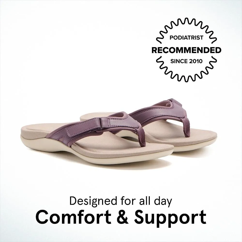 ABEO Women's Oasis Sport Metatarsal Flip Flops | Adjustable Flip Flops | Sandals for Women | Built-In Orthotics | Orthopedic Sandals