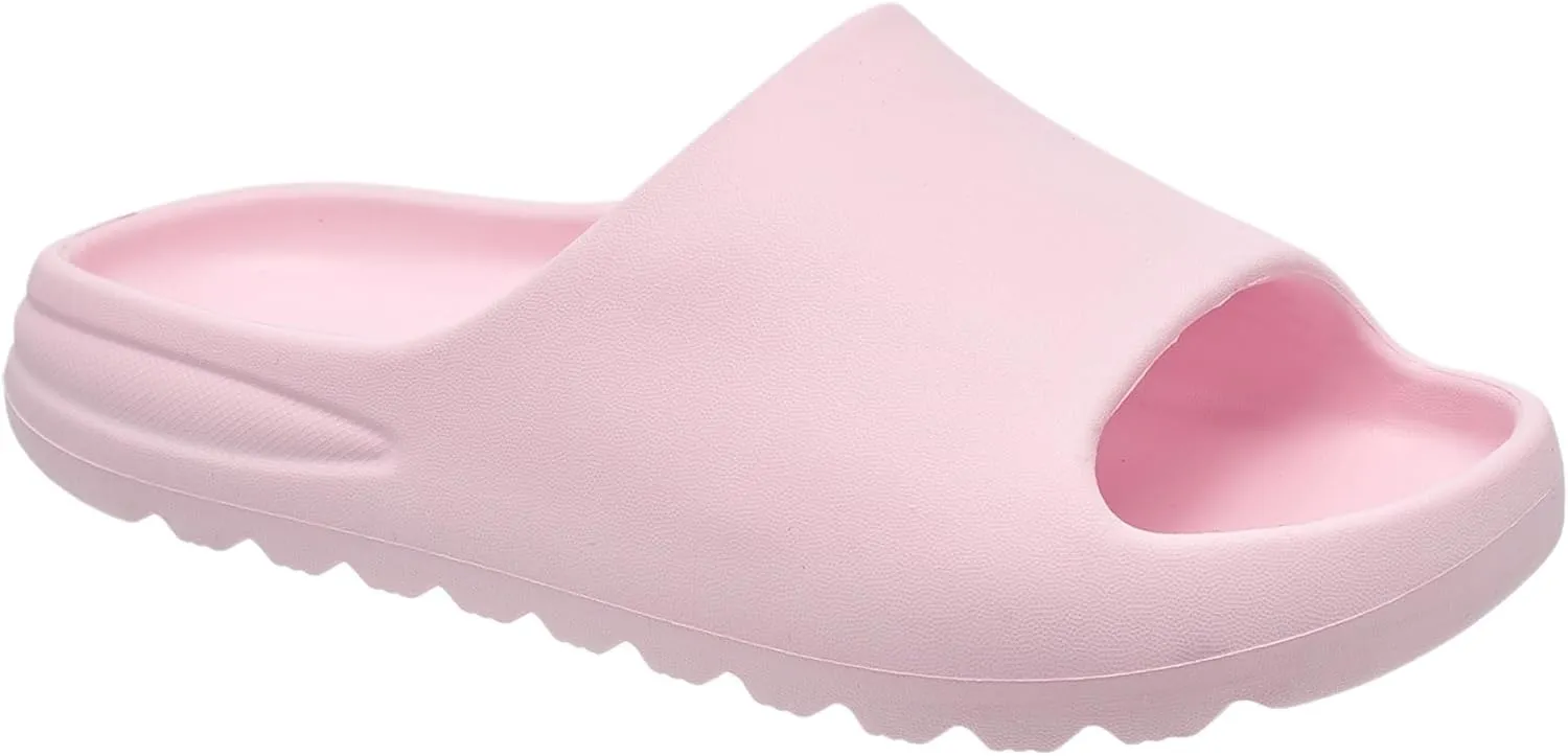 Aeropostale Toddler Youth Slide Sandals – Lightweight, Slip-On Shoes with Back Strap – Soft, Cushioned Sole for Boys & Girls