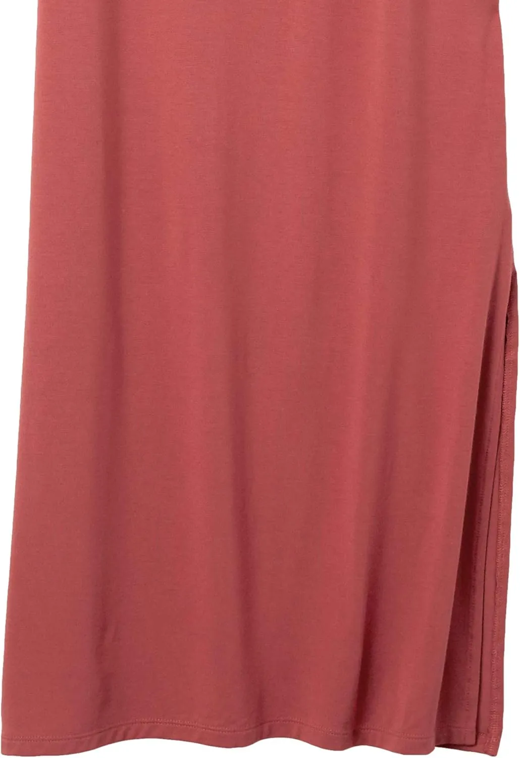 Amazon Essentials Women's Jersey Standard-Fit Short-Sleeve Crewneck Side Slit Maxi Dress (Previously Daily Ritual)