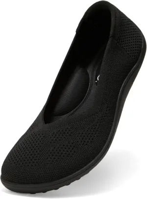 Arromic Women Flats Comfortale V-Cut Flat Shoes for Women Ballet Flats Wide Toe Box