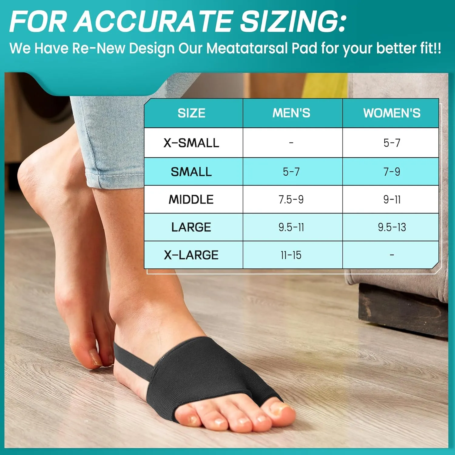 ASRAM Metatarsal Pads with Gel Pad,Ball of Foot Cushion,Forefoot Pads,Fabric Soft Socks for Metatarsal Pain Relief, Metatarsalgia,Bone Spur,Aching Feet Relieve Feet Pain.