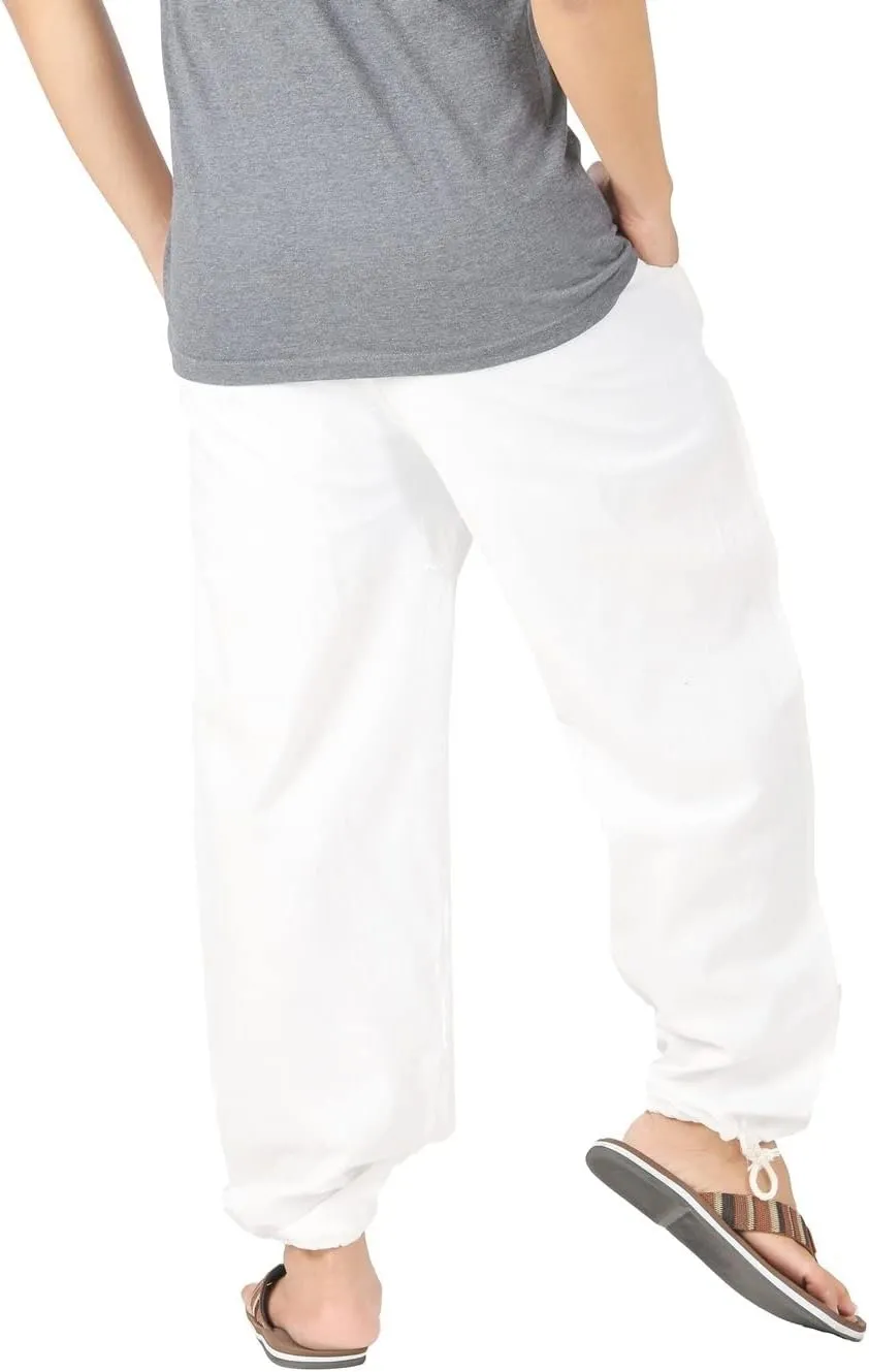 Baggy Sweatpants Men Cotton, Drawstring Lounge Pants, Relaxed Fit, Ideal for Comfort