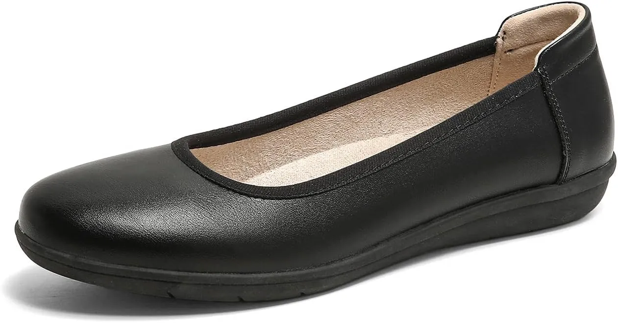 Ballet Flats Shoes for Women Dressy Casual Comfortable Lightweight Dress Shoes for Women Slip On Women's Flats Work Office