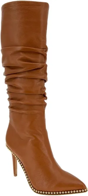 BCBGeneration Womens Harbi Leather Heels Knee-High Boots