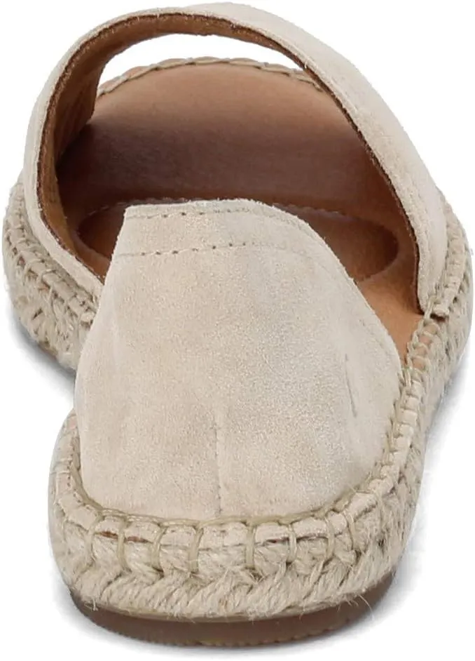 BORN Womens Solid Leather Flatform Sandals