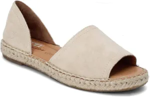 BORN Womens Solid Leather Flatform Sandals