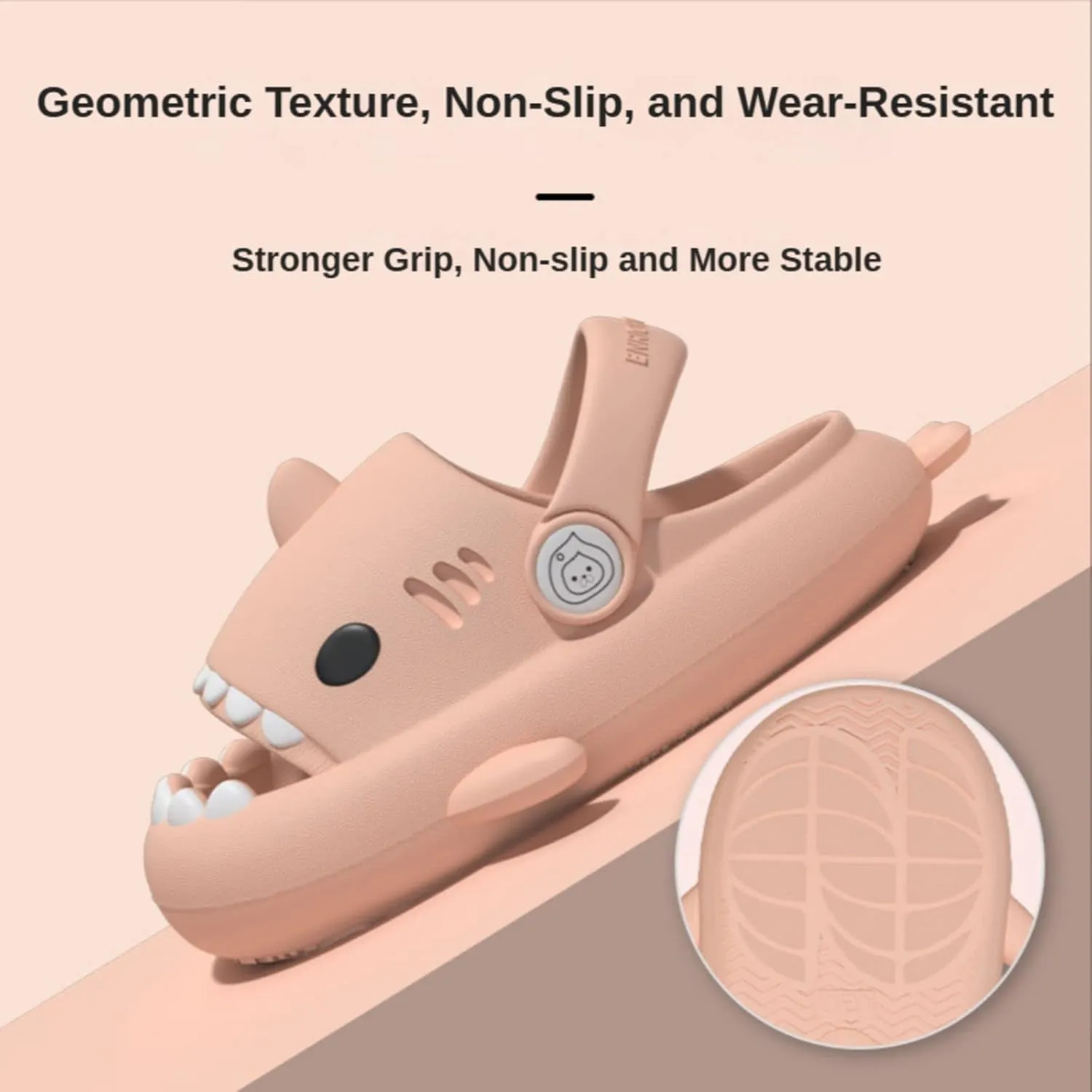 Boys Girl Cloud Shark Slides Non-Slip Novelty Open Toe Sandals Extremely Comfy Cushioned Thick Sole Indoor & Outdoor Cute Cartoon Shower Slippers