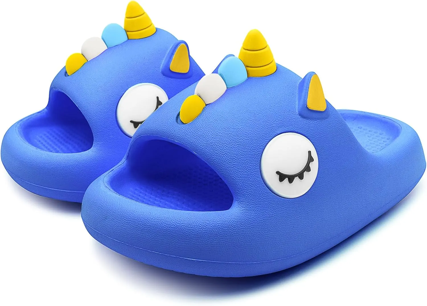 Boys Girls Cloud Unicorn Slide Sandals Non-slip Comfy Cushioned Thick Sole Shower Pool Slippers Summer Beach Water Shoes Indoor & Outdoor