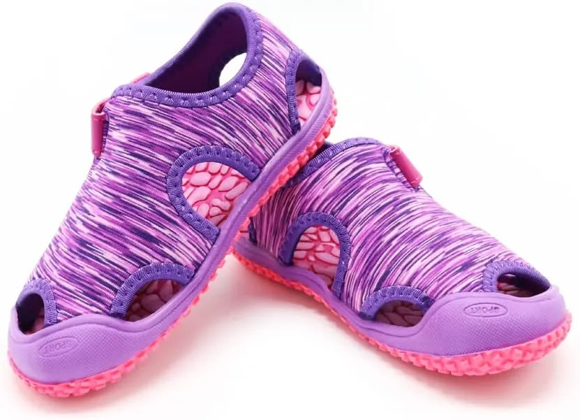 Boys Girls Sport Sandals,Kids Closed-Toe Water Sandals Toddler Summer Sandals