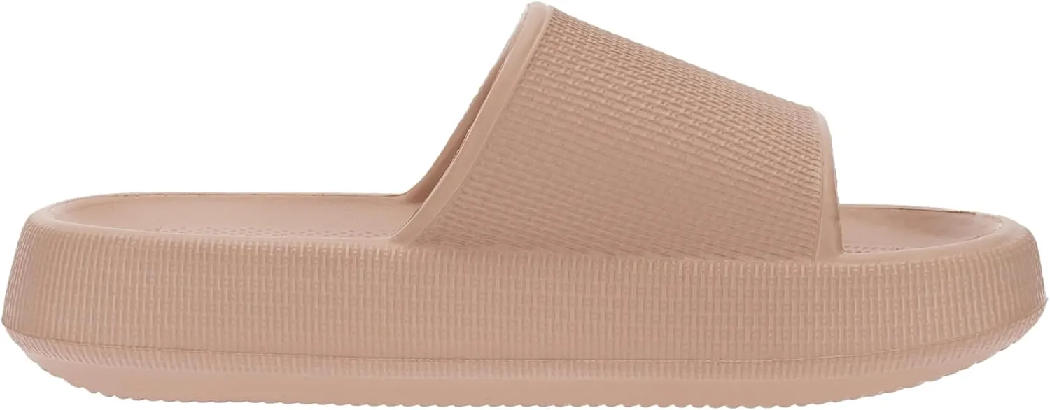 BRONAX Pillow Slippers for Women and Men | House Slides Shower Sandals | Cushioned Thick Sole