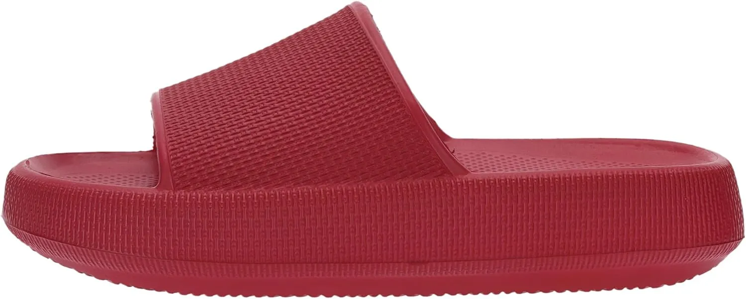 BRONAX Pillow Slippers for Women and Men | House Slides Shower Sandals | Cushioned Thick Sole