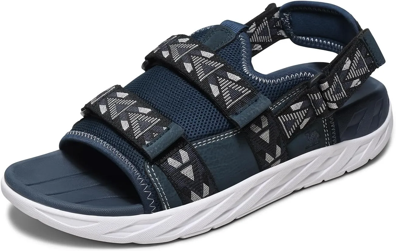 CAMEL CROWN Men's Hiking Sandals Anti-slipping Athletic Water Shoes with Arch Support Adjustable Straps Summer Sandal