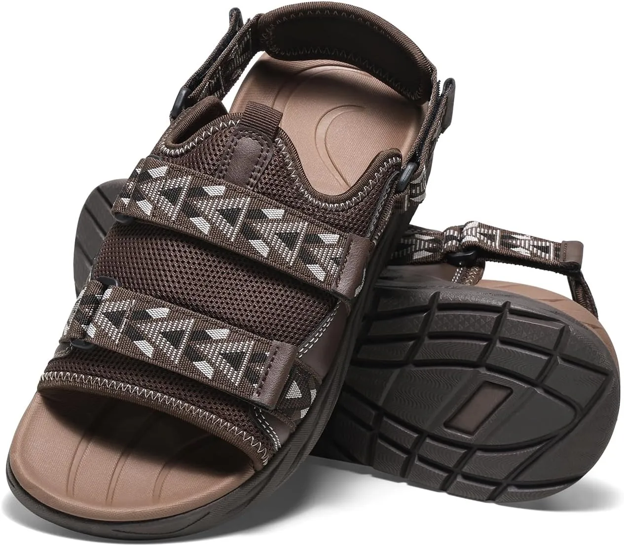 CAMEL CROWN Men's Hiking Sandals Anti-slipping Athletic Water Shoes with Arch Support Adjustable Straps Summer Sandal