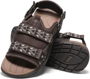 CAMEL CROWN Men's Hiking Sandals Anti-slipping Athletic Water Shoes with Arch Support Adjustable Straps Summer Sandal