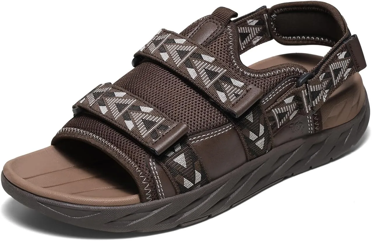 CAMEL CROWN Men's Hiking Sandals Anti-slipping Athletic Water Shoes with Arch Support Adjustable Straps Summer Sandal