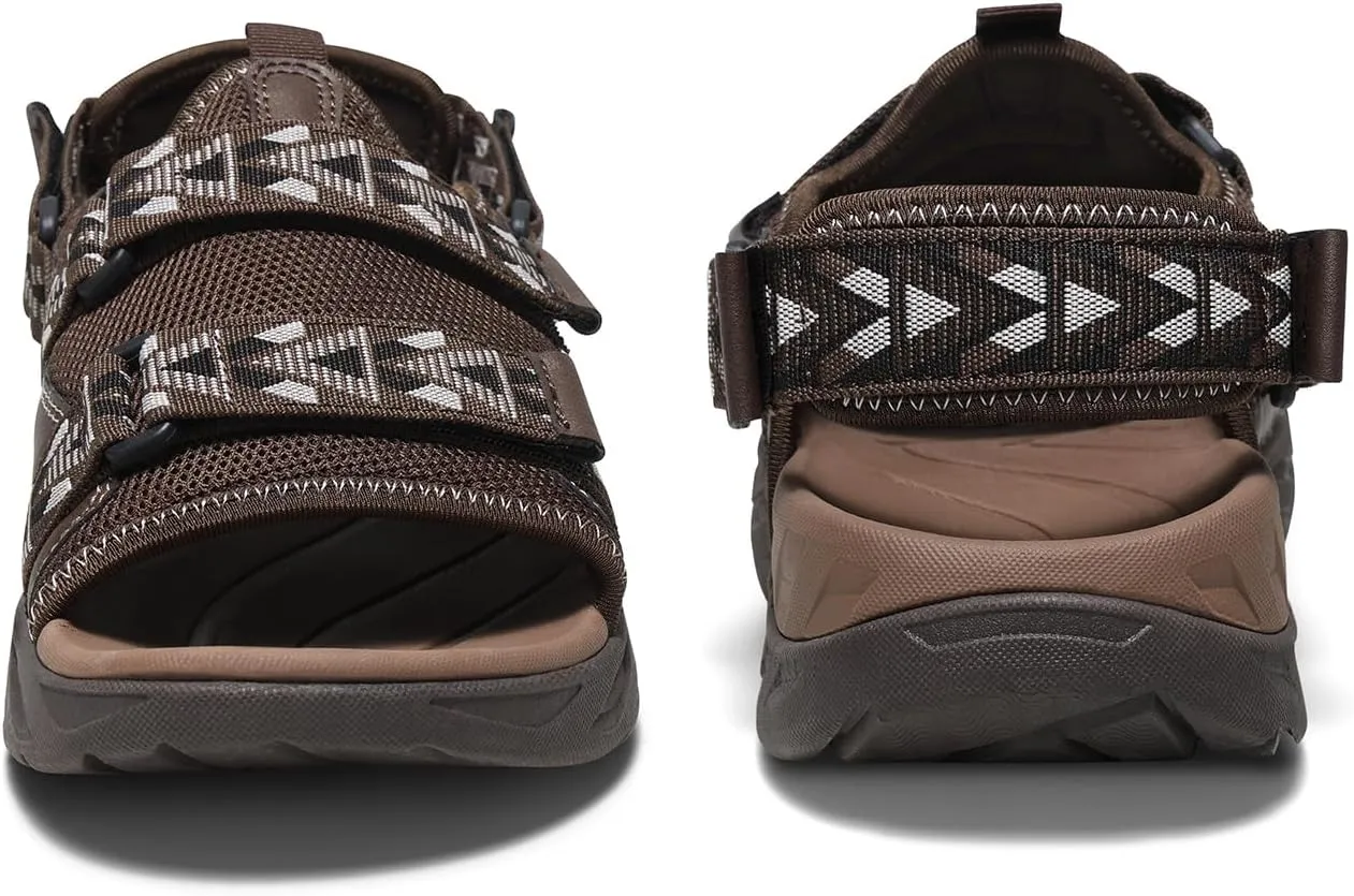 CAMEL CROWN Men's Hiking Sandals Anti-slipping Athletic Water Shoes with Arch Support Adjustable Straps Summer Sandal