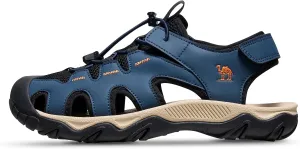 CAMEL CROWN Men's Hiking Sandals Anti-Slipping Athletic Water Shoes with Arch Support Closed Toe Outdoor Summer Camping Sandal for Beach