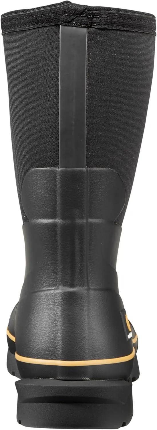 Carhartt Men's 10" Waterproof Rubber Pull-on Soft Toe Cmv1121 Mid Calf Boot