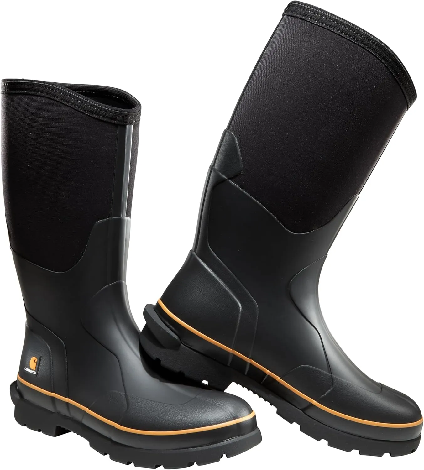 Carhartt Men's 15-inch Waterproof Rubber PullOn Nano Safety Toe Cmv1451