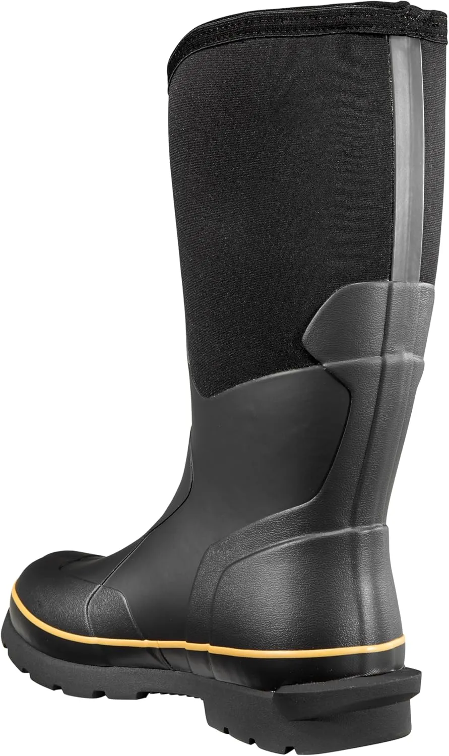 Carhartt Men's 15-inch Waterproof Rubber PullOn Nano Safety Toe Cmv1451