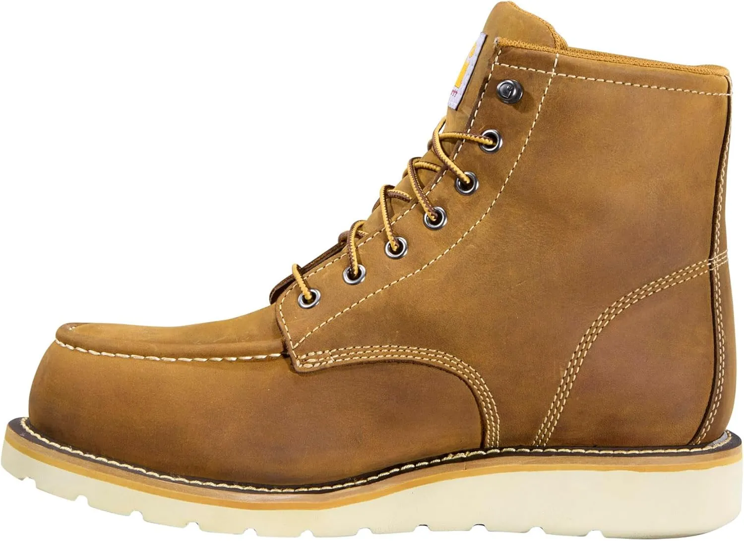 Carhartt Men's 6" Waterproof Nano Toe Wedge Work Boot Fw6425-m Construction