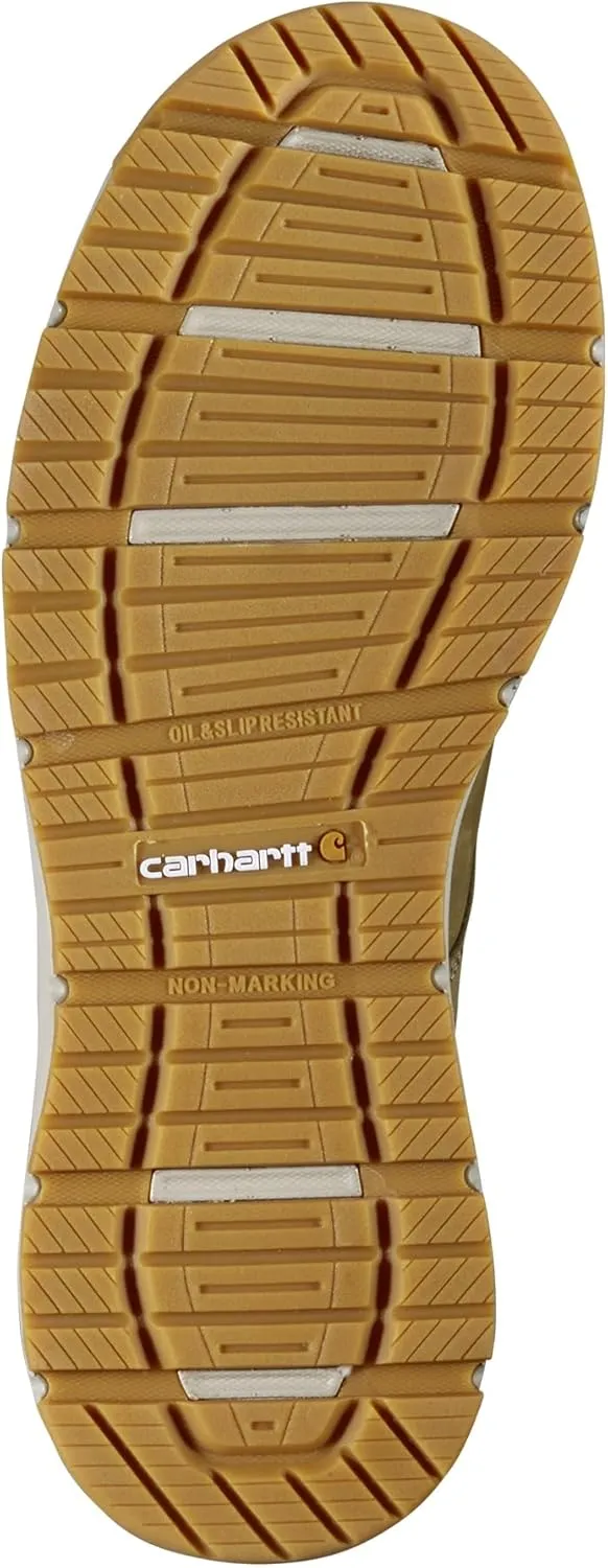 Carhartt Millbrook Waterproof Wedge Boot - Work Boots for Men, Slip & Electrical Hazard Resistant, with 5" Shaft, Breathable Membrane, and Lightweight EVA Midsole