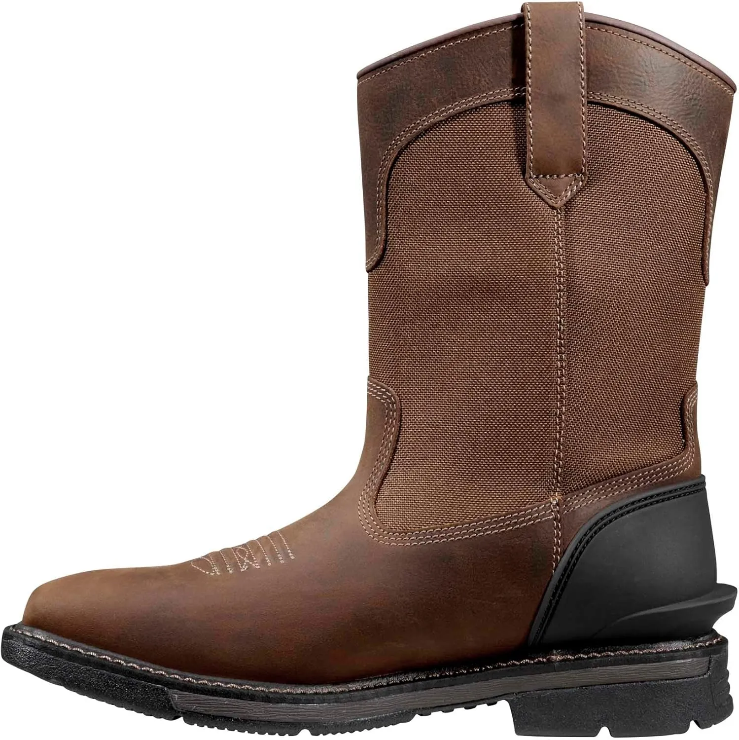 Carhartt Montana Square Toe Wellington 11" Waterproof Pull-on Industrial Boots