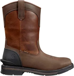 Carhartt Montana Square Toe Wellington 11" Waterproof Pull-on Industrial Boots