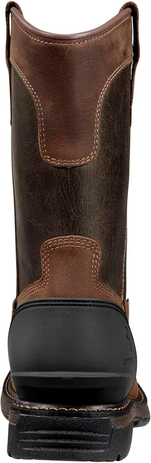 Carhartt Montana Square Toe Wellington 11" Waterproof Pull-on Industrial Boots