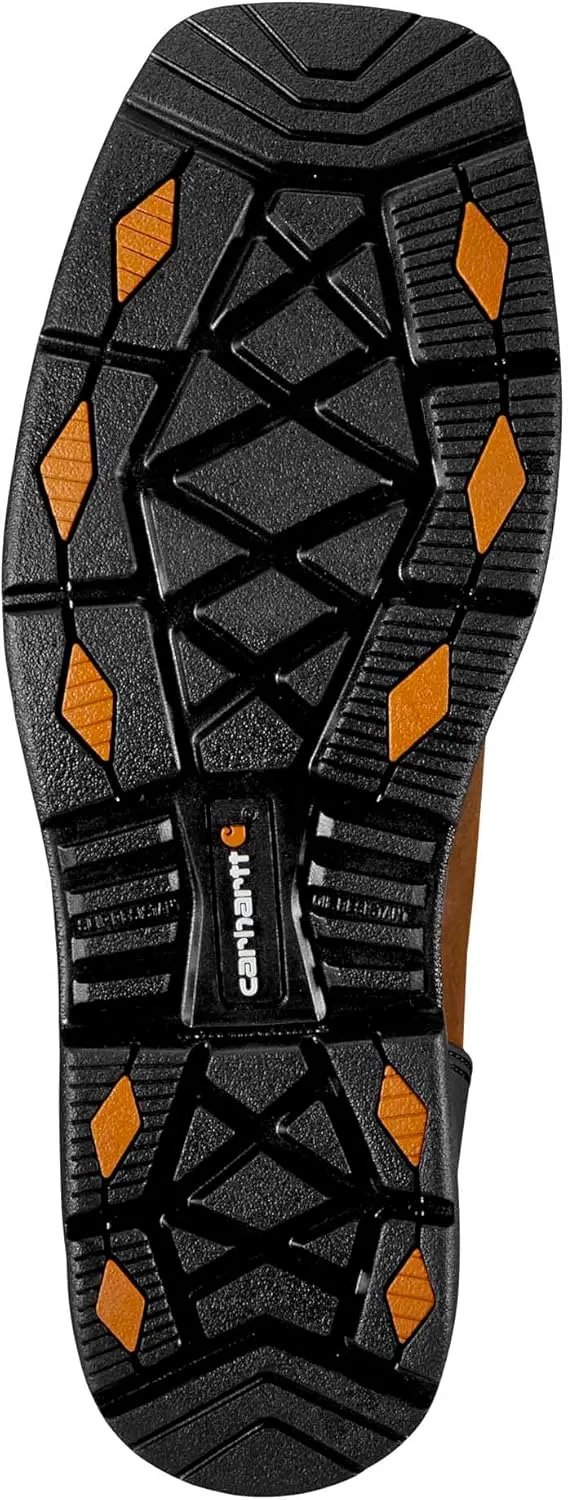 Carhartt Montana Square Toe Wellington 11" Waterproof Pull-on Industrial Boots