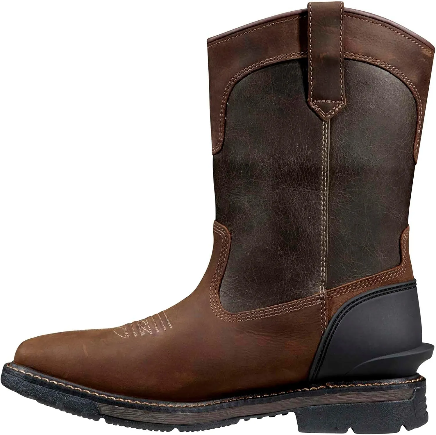 Carhartt Montana Square Toe Wellington 11" Waterproof Pull-on Industrial Boots