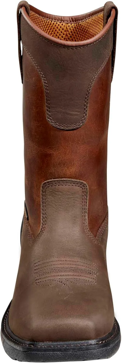 Carhartt Montana Square Toe Wellington 11" Waterproof Pull-on Industrial Boots