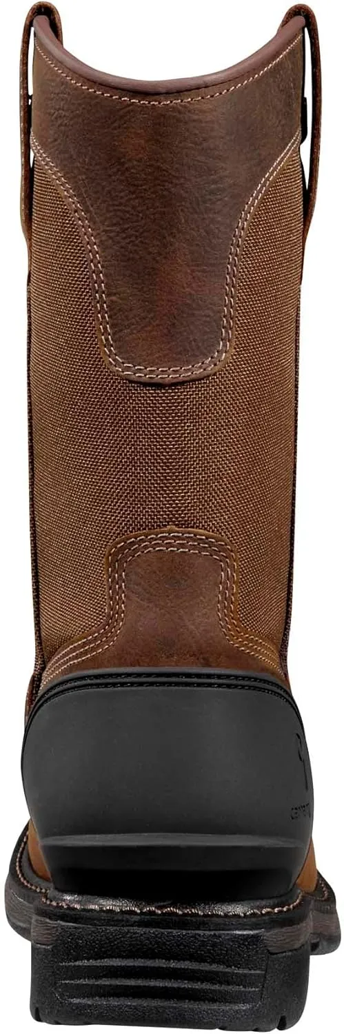 Carhartt Montana Square Toe Wellington 11" Waterproof Pull-on Industrial Boots