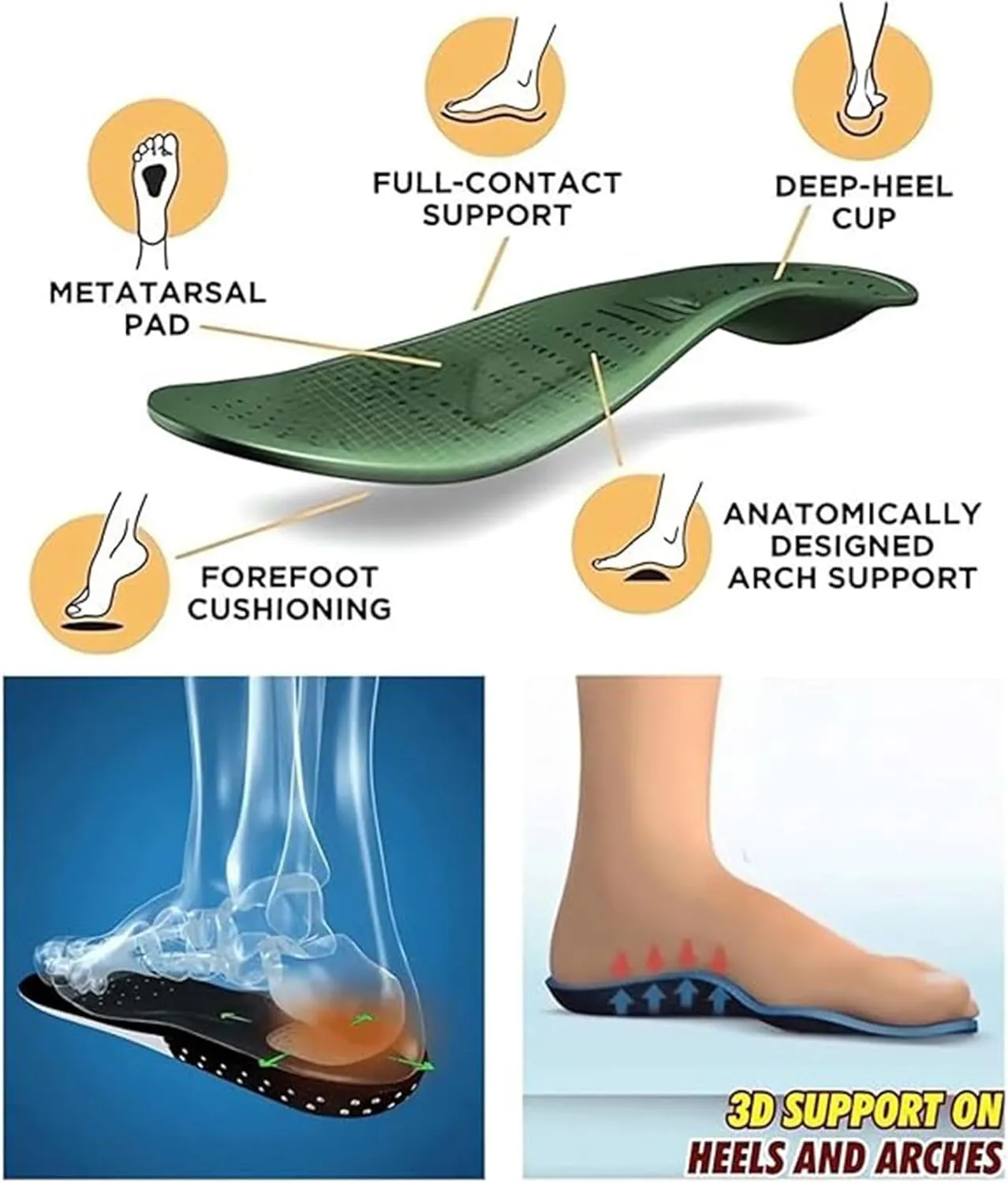 Cathalem Diabetic Sandals for Women, Women Flat Sandals Orthopedic Arch Support Walking Summer Sandals