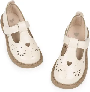 CIOR Toddler Little Girls Mary Jane Dress Shoes School Party Princess Dress Shoes for Girls Flats