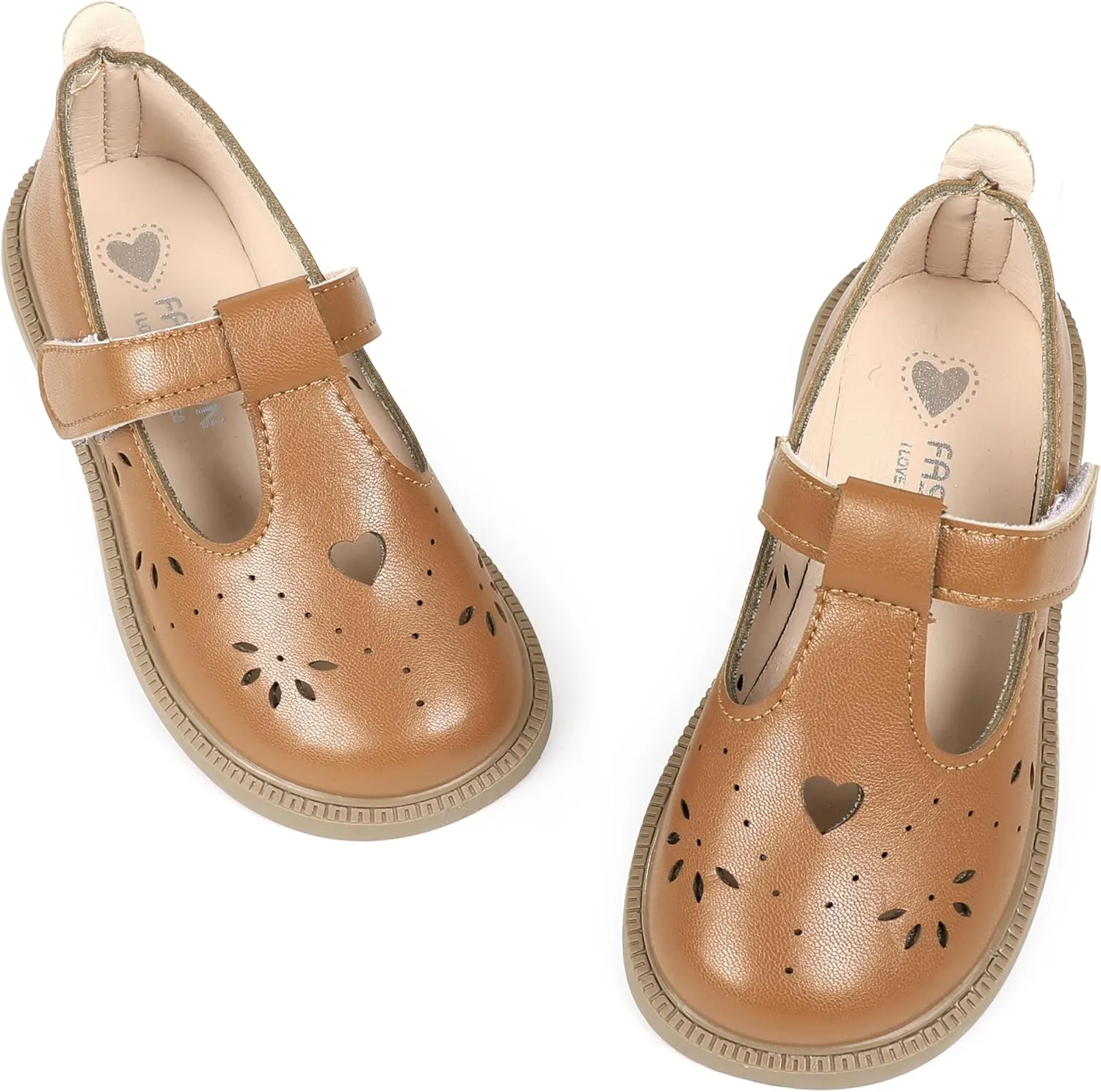 CIOR Toddler Little Girls Mary Jane Dress Shoes School Party Princess Dress Shoes for Girls Flats