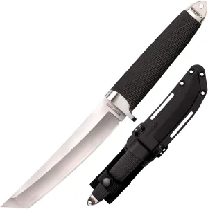 Cold Steel Master Tanto 6" VG-10 San Mai Razor-Sharp Blade 5.5" Kray-Ex Handle Military Tactical Fixed Blade Knife w/Secure-Ex Sheath