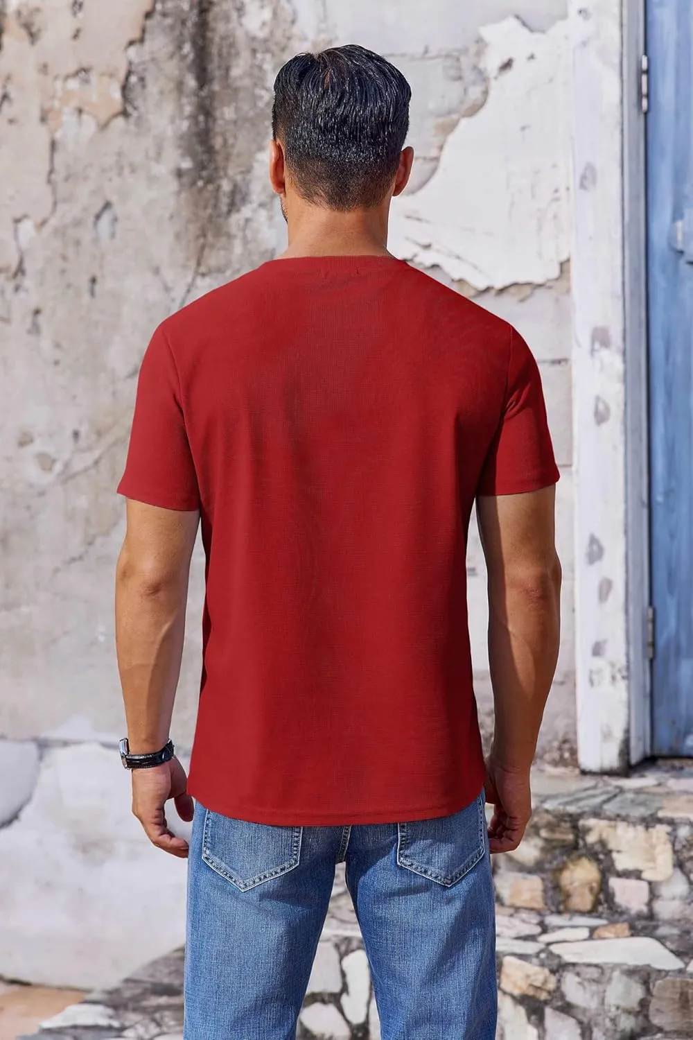 COOFANDY Men's T Shirt Short Sleeve Crew Neck T-Shirt Casual Summer Classic Basic Tee Shirts