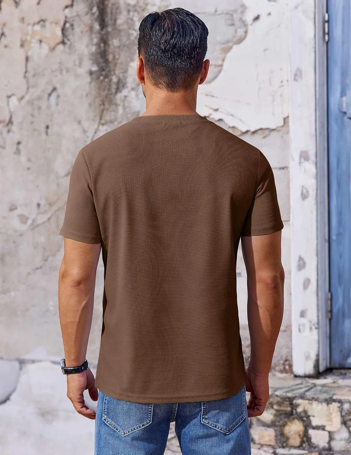 COOFANDY Men's T Shirt Short Sleeve Crew Neck T-Shirt Casual Summer Classic Basic Tee Shirts