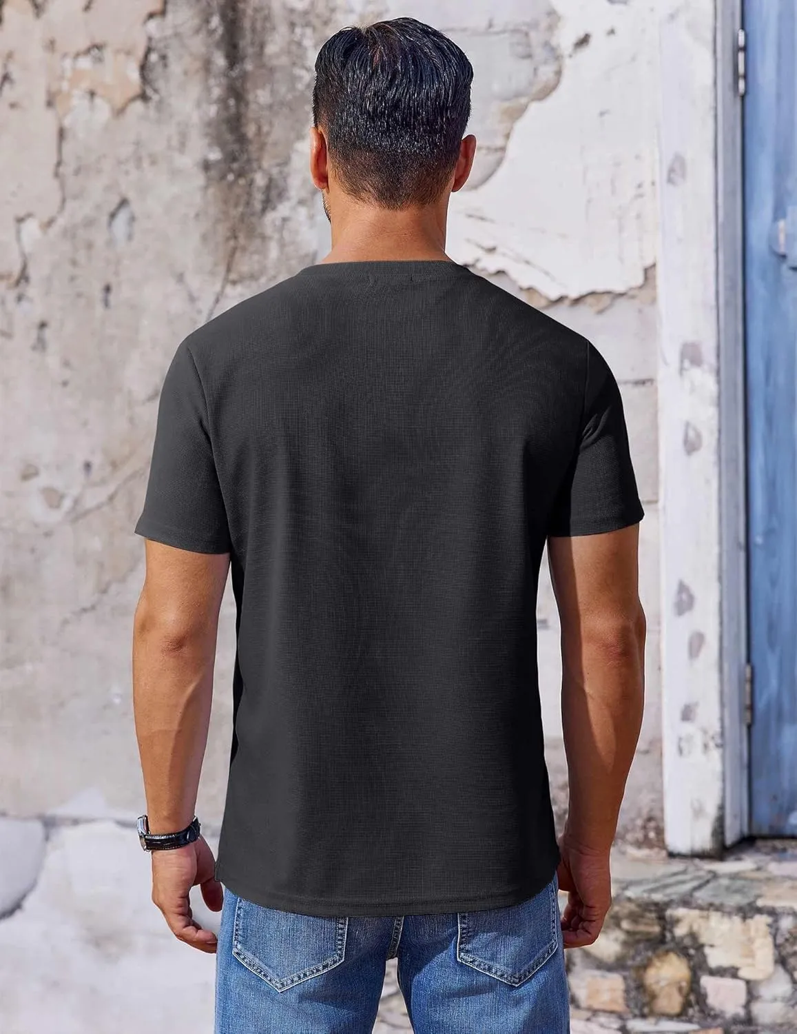 COOFANDY Men's T Shirt Short Sleeve Crew Neck T-Shirt Casual Summer Classic Basic Tee Shirts
