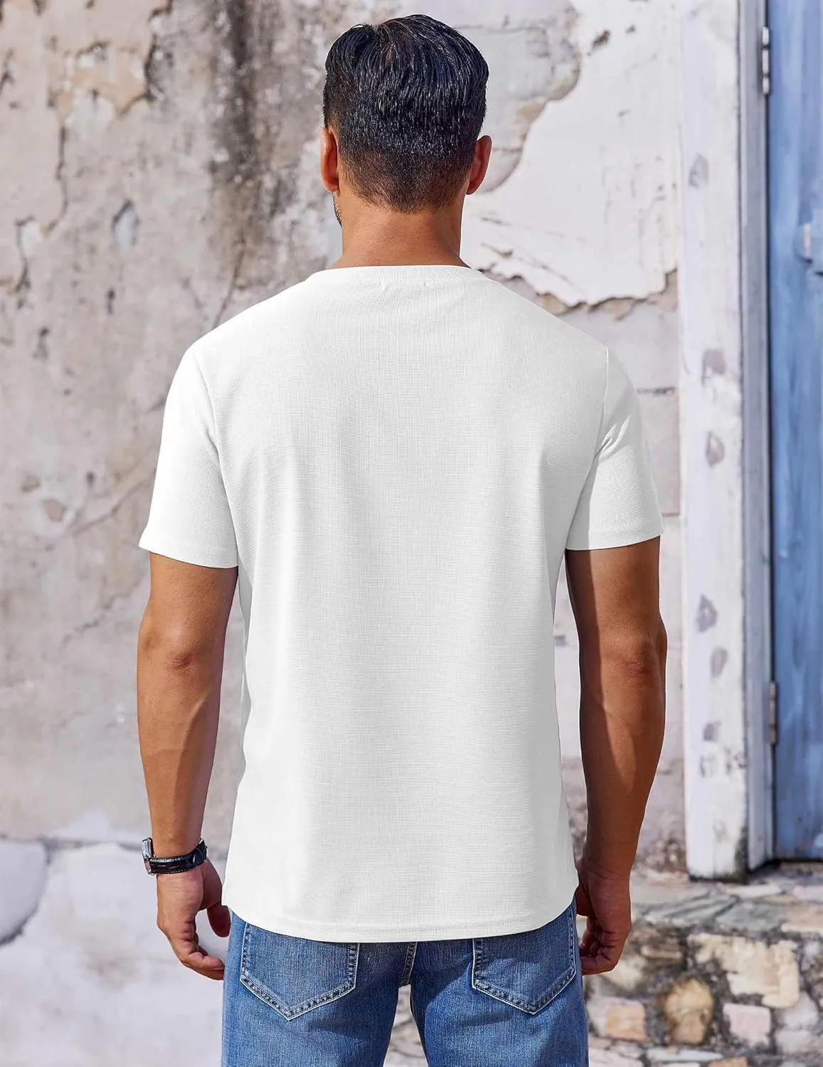 COOFANDY Men's T Shirt Short Sleeve Crew Neck T-Shirt Casual Summer Classic Basic Tee Shirts