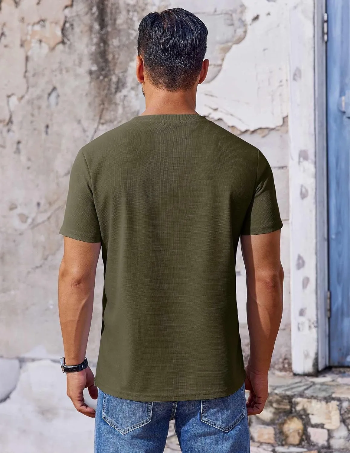 COOFANDY Men's T Shirt Short Sleeve Crew Neck T-Shirt Casual Summer Classic Basic Tee Shirts