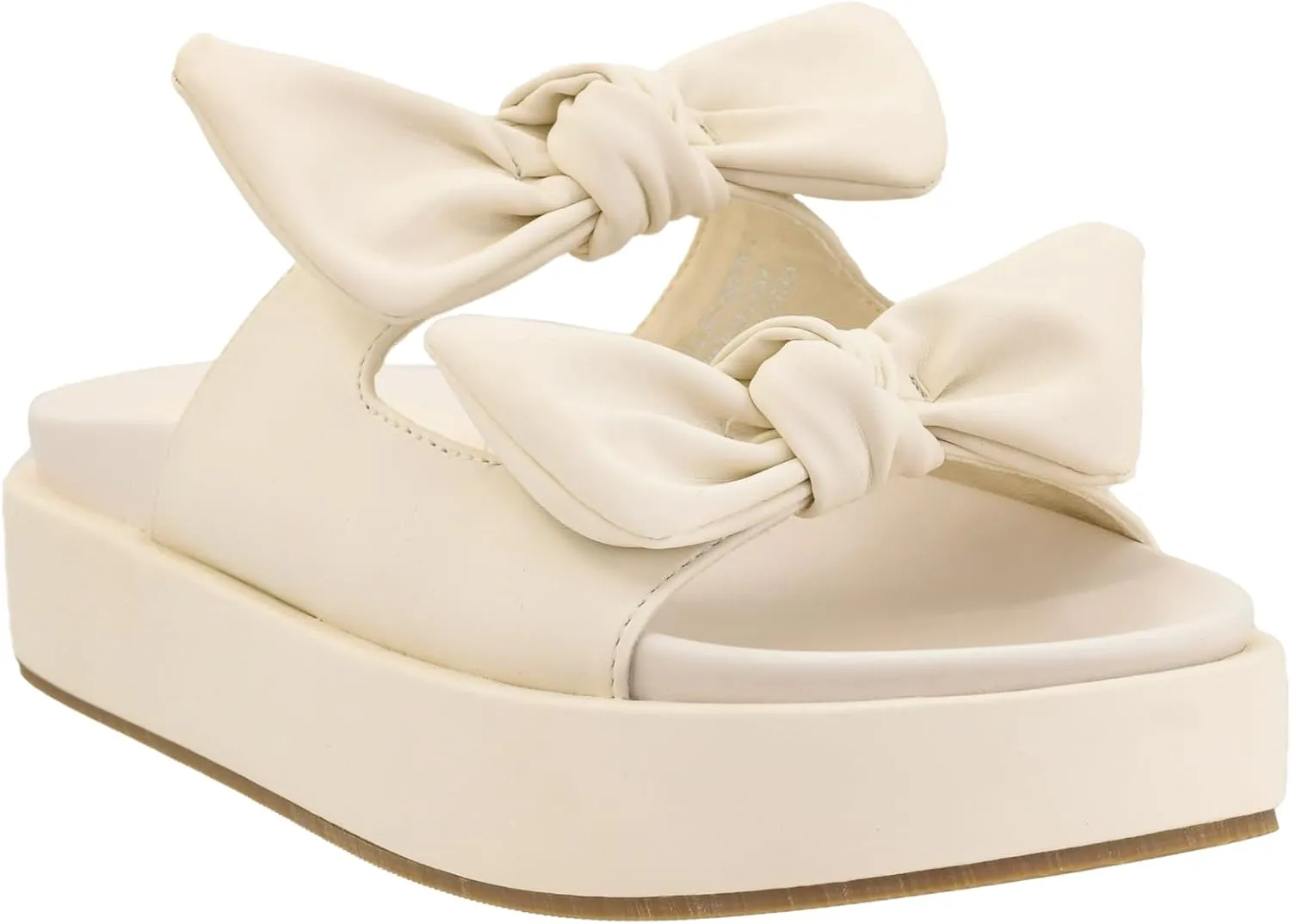 Corkys Footwear Women's Lil Bit Knotty 1.5-Inch Platform Sandal - Featuring Two Straps Adorned With Bows And A Lightly Cushioned Insole For All Day Wear