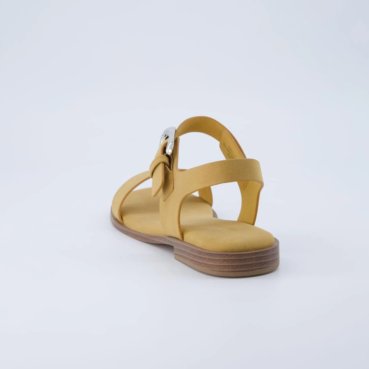 CUSHIONAIRE Cello Women's Ankle Strap Sandal With Cushioned Footbed and Adjustable Buckle