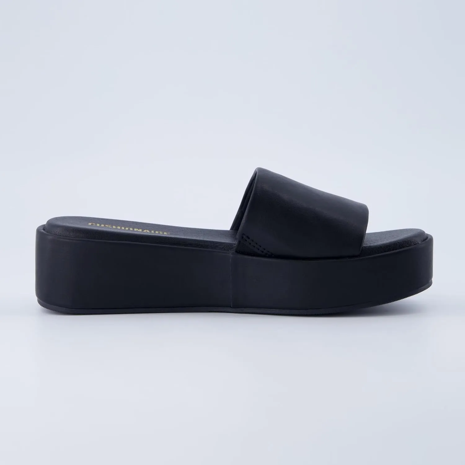 CUSHIONAIRE KUDOS Women’s Platform Sandals – Wedge Sandals for Women, Comfortable Slip-On Shoes, Dressy Summer Sandals with Cushioned Footbed