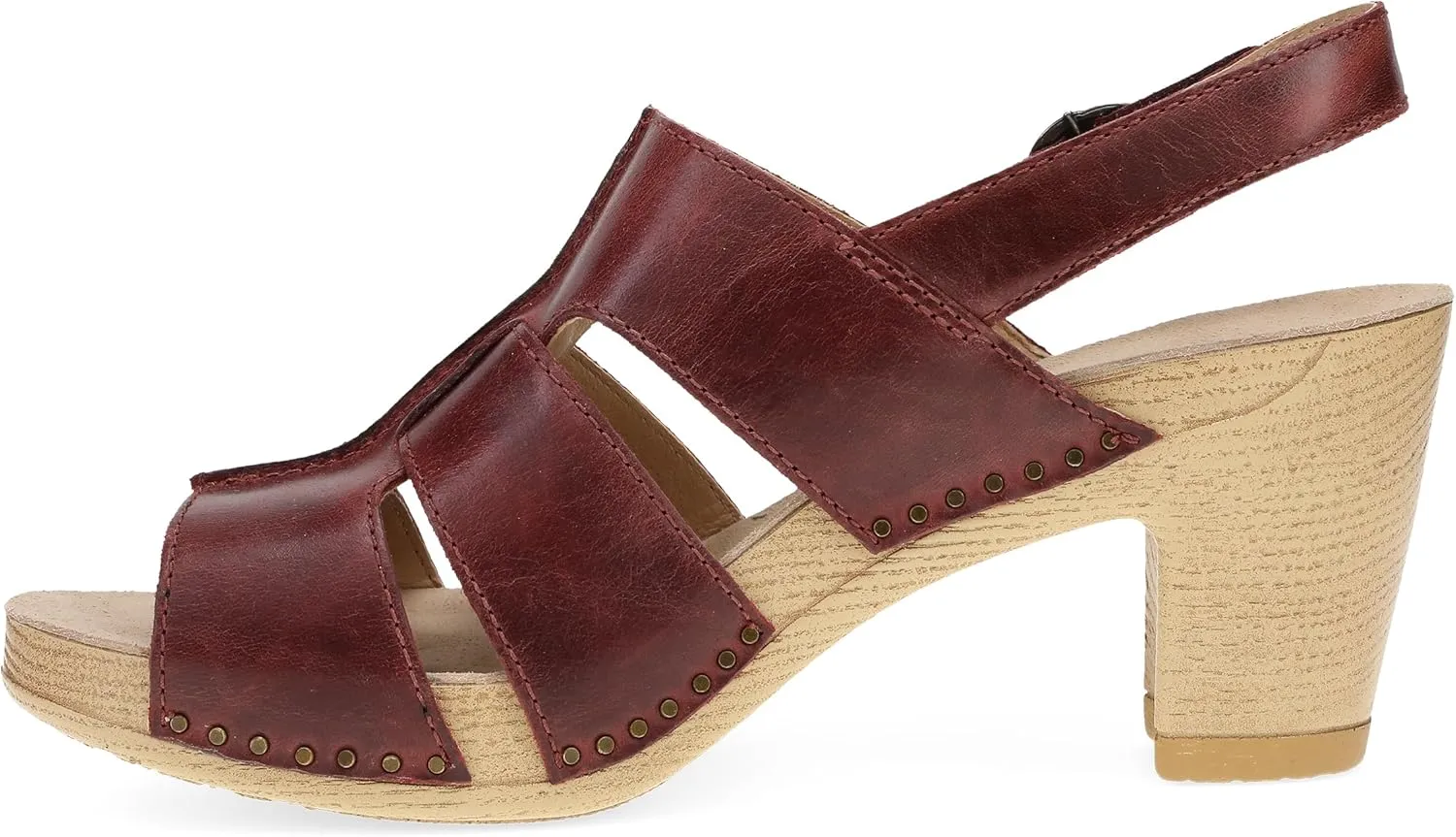 Dansko Tatiana Stylish Gladiator Sandal for Women - Luxe Leathers and a Heel for a Classy, All-Day Look - Cushioned Footbed for All-Day Comfort