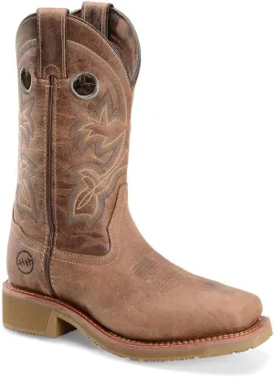 DOUBLE-H Women's DH2411 Haddie Comp Toe, Brown 6 B(M) US