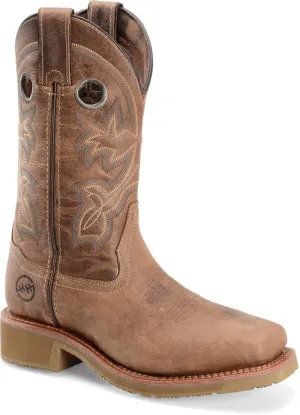DOUBLE-H Women's DH2411 Haddie Comp Toe, Brown 8.5 B(M) US